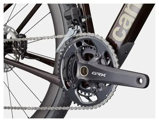 Vélo de Gravel Cannondale Topstone Carbon LTD Shimano GRX Di2 12V 700 mm Marron/Vert JARDINS LOISIRS