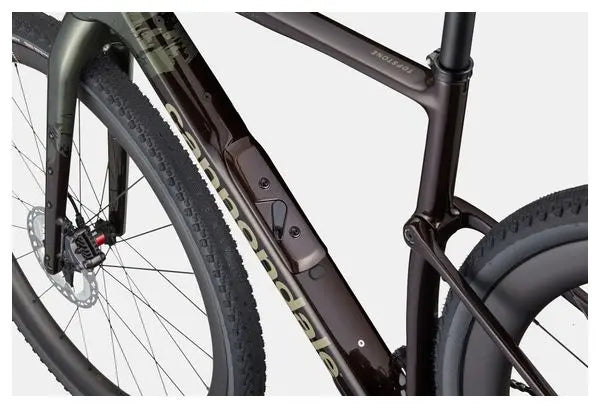 Vélo de Gravel Cannondale Topstone Carbon LTD Shimano GRX Di2 12V 700 mm Marron/Vert JARDINS LOISIRS