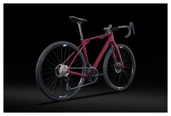 Vélo de Gravel Lapierre Crosshill CF 6.0 Shimano GRX 12V 700 mm Rouge 2025 JARDINS LOISIRS