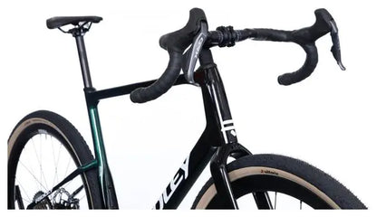 Vélo de Gravel Ridley Kanzo Adventure Shimano GRX Di2 11V 700 mm Vert Stellar Noir JARDINS LOISIRS