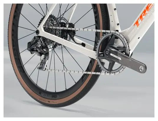 Vélo de Gravel Trek Checkmate SLR 7 Sram Force XPLR AXS 12V 700 mm Blanc 2025 JARDINS LOISIRS