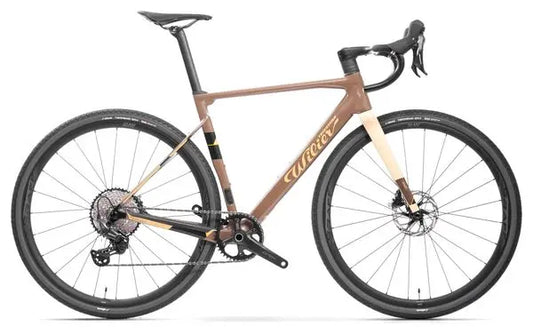 Vélo de Gravel Wilier Triestina Rave SL Miche Graff XL Shimano GRX 12V 700 mm Marron Beige Sand 2025 JARDINS LOISIRS