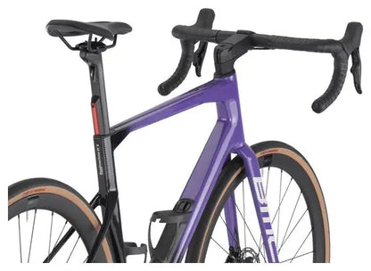 Vélo de Route BMC Roadmachine 01 X One Sram Force XPLR eTap AXS 12V 700 mm Violet Noir JARDINS LOISIRS