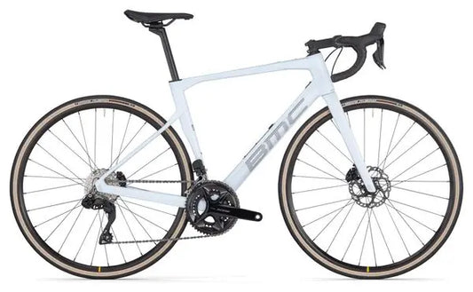 Vélo de Route BMC Roadmachine Four Shimano 105 Di2 12V 700 mm Blanc Cool 2024 JARDINS LOISIRS