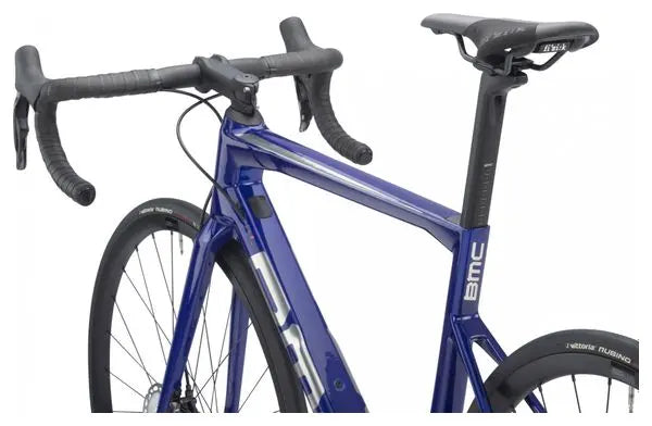 Vélo de Route BMC Teammachine SLR Three Shimano Ultegra Di2 12V 700 mm Bleu Sparkling 2023 JARDINS LOISIRS