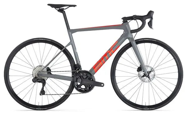 Vélo de Route BMC Teammachine SLR Two Shimano Ultegra Di2 12V 700 mm Gris Iron JARDINS LOISIRS