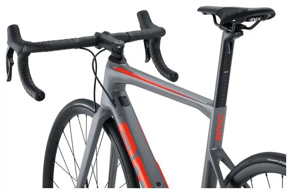 Vélo de Route BMC Teammachine SLR Two Shimano Ultegra Di2 12V 700 mm Gris Iron JARDINS LOISIRS