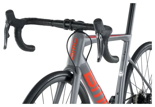 Vélo de Route BMC Teammachine SLR Two Shimano Ultegra Di2 12V 700 mm Gris Iron JARDINS LOISIRS