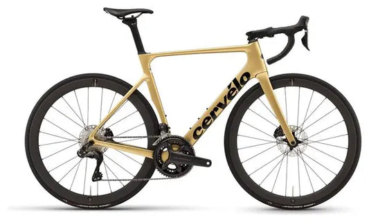 Vélo de Route Cervélo Soloist Shimano Ultegra Di2 12V 700 mm Or Gold Dust 2024 JARDINS LOISIRS