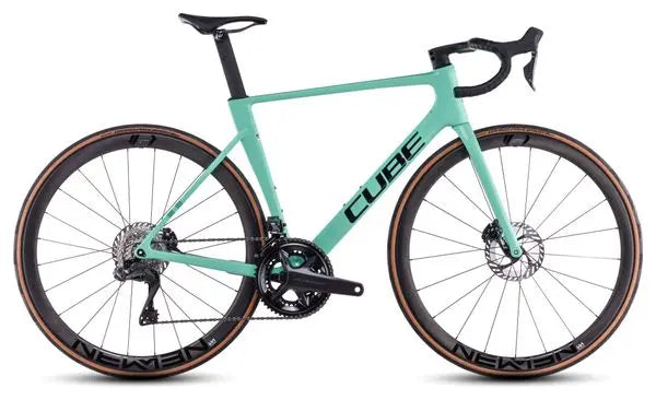 Vélo de Route Cube Litening Air C:68X Race Shimano Ultegra Di2 12V 700 mm Turquoise Dazzle 2025 JARDINS LOISIRS