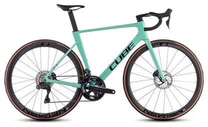 Vélo de Route Cube Litening Air C:68X Race Shimano Ultegra Di2 12V 700 mm Turquoise Dazzle 2025 JARDINS LOISIRS