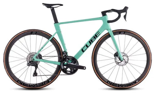 Vélo de Route Cube Litening Air C:68X Race Shimano Ultegra Di2 12V 700 mm Turquoise Dazzle 2025 JARDINS LOISIRS