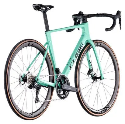 Vélo de Route Cube Litening Air C:68X Race Shimano Ultegra Di2 12V 700 mm Turquoise Dazzle 2025 JARDINS LOISIRS