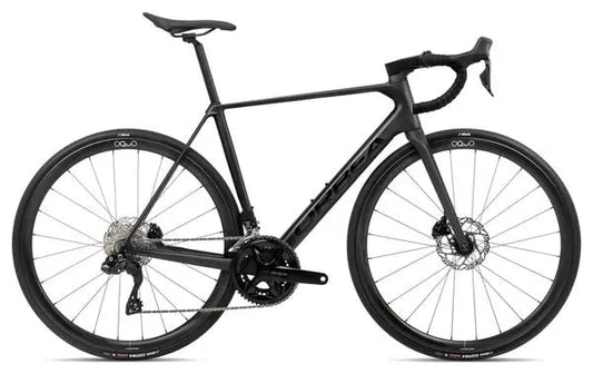 Vélo de Route Orbea Orca M35i Shimano 105 Di2 12V 700 mm Gris Noir Vulcano 2024 JARDINS LOISIRS