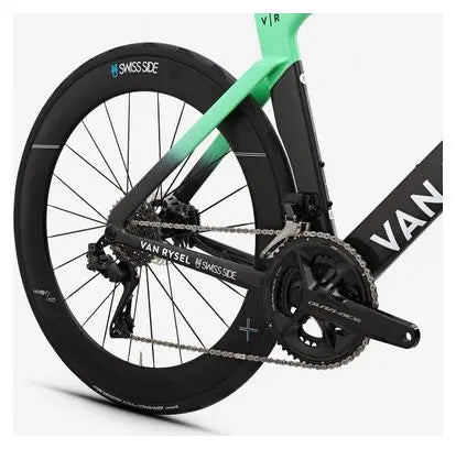 Vélo de Route Van Rysel RCR-F Pro Shimano Dura-Ace Di2 12V 700 mm Bleu Decathlon AG2R La Mondiale 2025 JARDINS LOISIRS