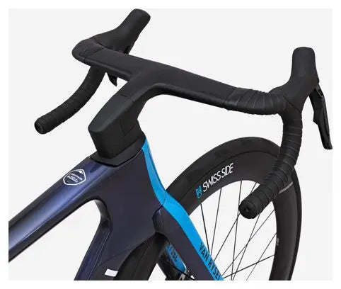 Vélo de Route Van Rysel RCR-F Pro Shimano Dura-Ace Di2 12V 700 mm Bleu Decathlon AG2R La Mondiale 2025 JARDINS LOISIRS