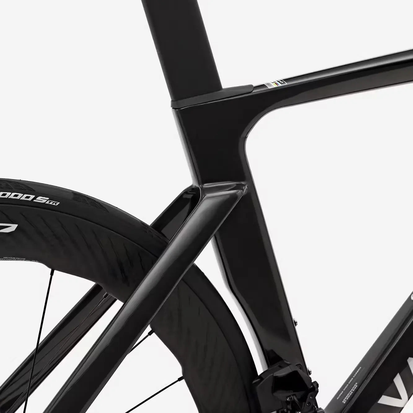 Vélo de Route Van Rysel RCR-F Pro Sram Red AXS 12V 700 mm Noir Carbon Raw Signature 2025 JARDINS LOISIRS