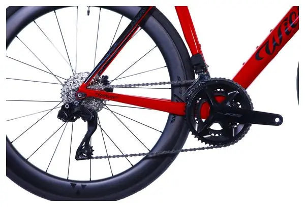 Vélo de Route Wilier Triestina Filante SL Miche SWR Evo 50 Shimano 105 Di2 12V 700 mm Rouge 2025 JARDINS LOISIRS
