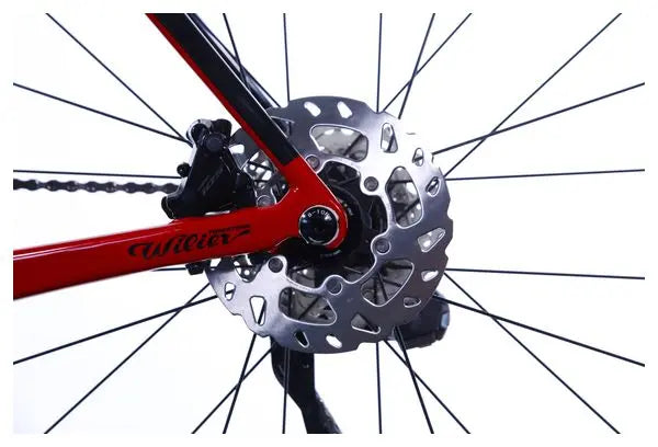 Vélo de Route Wilier Triestina Filante SL Miche SWR Evo 50 Shimano 105 Di2 12V 700 mm Rouge 2025 JARDINS LOISIRS