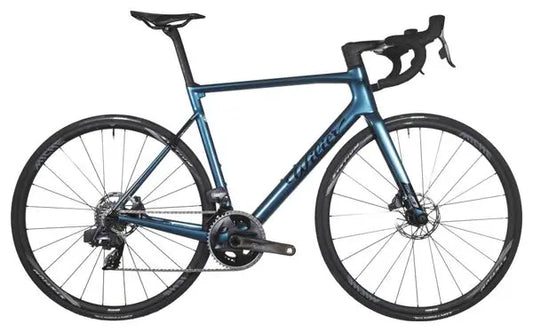 Vélo de Route Wilier Triestina Wilier 0 SLR Sram Force eTap AXS 12V 700 mm Turquoise Iride Petroleum JARDINS LOISIRS
