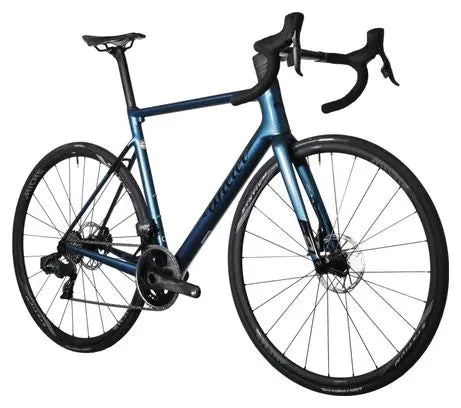 Vélo de Route Wilier Triestina Wilier 0 SLR Sram Force eTap AXS 12V 700 mm Turquoise Iride Petroleum JARDINS LOISIRS
