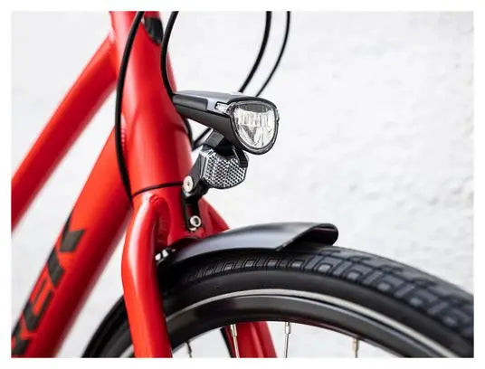 Vélo de Ville Trek FX 2 Disc Equipped Stagger Shimano Acera/Altus 9V 700 mm Rouge 2023 JARDINS LOISIRS