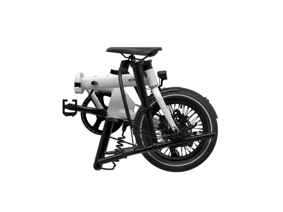 Vélo pliant électrique - Eovolt Morning - Gris Lune | Réf : VN-317922207100581 VERTS LOISIRS
