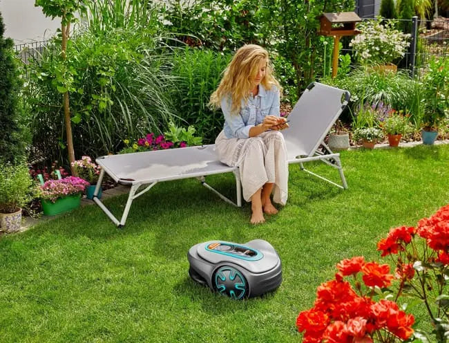 Robot tondeuse connecté GARDENA Sileno minimo - 500m² - 15202-26 Bluetooth JARDINS LOISIRS