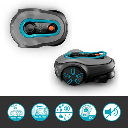 Robot tondeuse connecté GARDENA SMART SILENO FREE 900M2 JARDINS LOISIRS