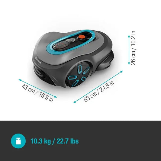 Robot tondeuse GARDENA SILENO MAX 800M2 JARDINS LOISIRS
