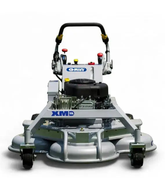 Tondeuse à gazon professionnelle 120 cm, mulching 7000 m²/h, zéro turn - GRIN XM120A JARDINS LOISIRS