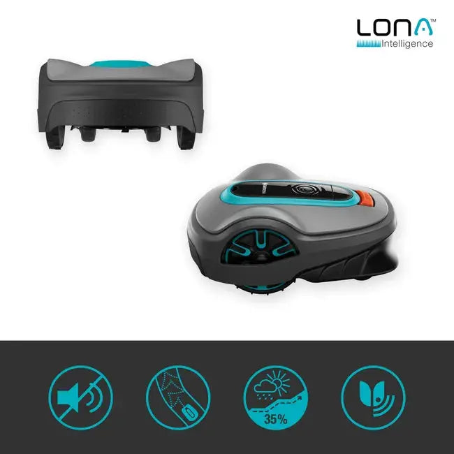 Robot tondeuse connecté GARDENA smart SILENO life - 850m² - 19707-66 wifi, LONA JARDINS LOISIRS