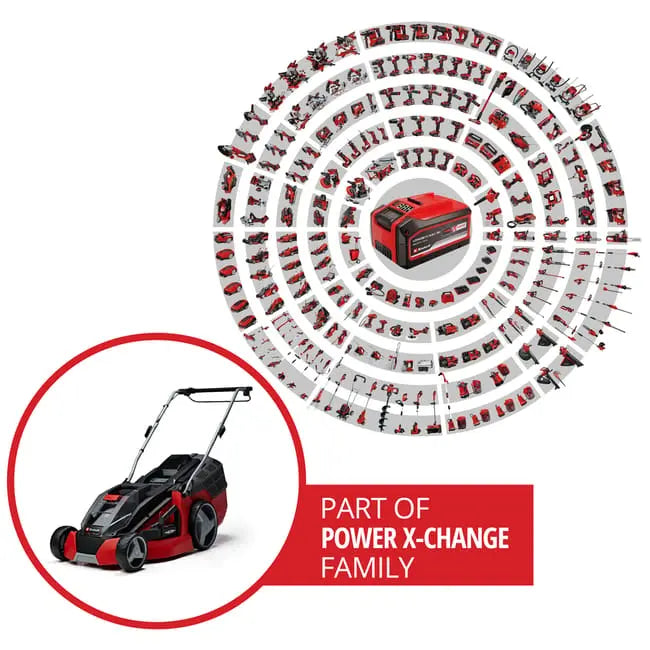 Tondeuse à gazon sans fil GE-CM 43 Li M Kit Power X-Change 36 JARDINS LOISIRS