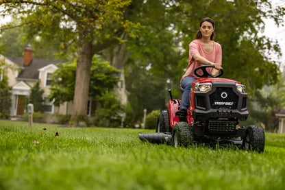 Tondeuse autoportée à éjection latérale TROYBILT BRONCO 107T-S 547 cm³ l.107 cm JARDINS LOISIRS
