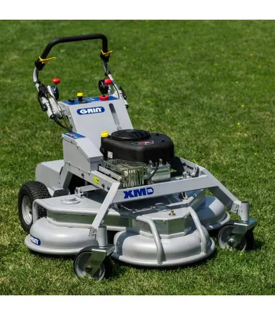Tondeuse à gazon professionnelle 120 cm, mulching 7000 m²/h, zéro turn - GRIN XM120A JARDINS LOISIRS