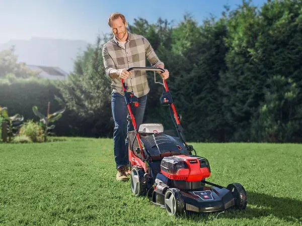 Tondeuse sur batterie 900W 36V EINHELL Ge-cm 36/47 s hw li (4x4,0ah) l.47 cm JARDINS LOISIRS