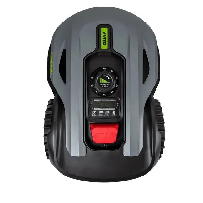 Robot Tondeuse Connecté 300m2 - Tondeuse Batterie 20V Cable Périphérique Station de charge JARDINS LOISIRS