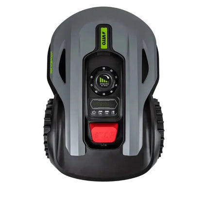 Robot Tondeuse Connecté 300m2 - Tondeuse Batterie 20V Cable Périphérique Station de charge JARDINS LOISIRS