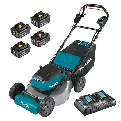 Tondeuse auto-tractée MAKITA DLM532PT4 36V (2x18V) Li-Ion (4x5,0Ah) JARDINS LOISIRS