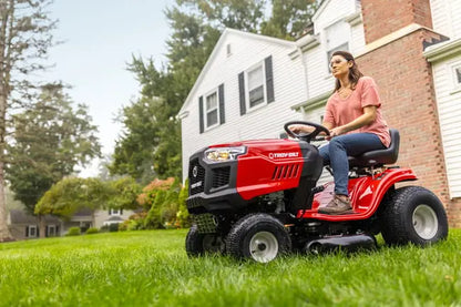 Tondeuse autoportée à éjection latérale TROYBILT BRONCO 107T-S 547 cm³ l.107 cm JARDINS LOISIRS