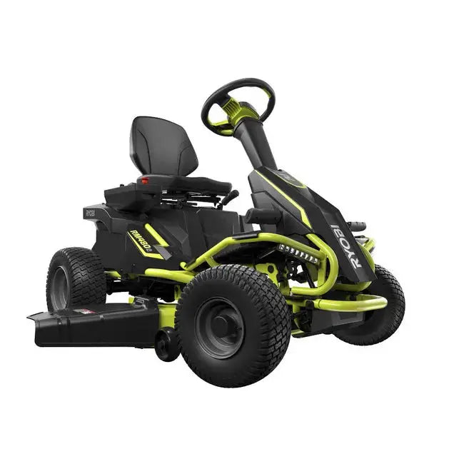 Tondeuse Rider RYOBI 48V Brushless - coupe 96 cm - RM480E JARDINS LOISIRS