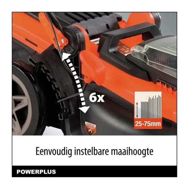 Tondeuse sans fil 20V 34cm BRUSHLESS - DUAL POWER POWDPGLWS1 JARDINS LOISIRS