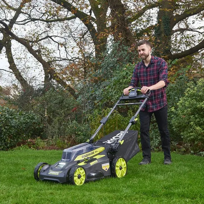 Tondeuse sur batterie RYOBI Ry36lmx51a-160, 36V, 6Ah l.51 cm JARDINS LOISIRS