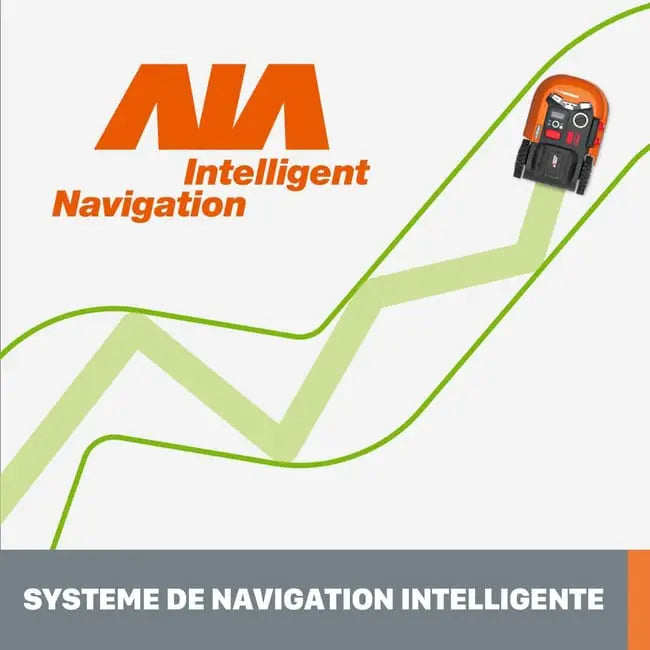 Robot tondeuse connecté WORX LANDROID PLUS - Jusqu'à 1000m² - WR147E.1 JARDINS LOISIRS