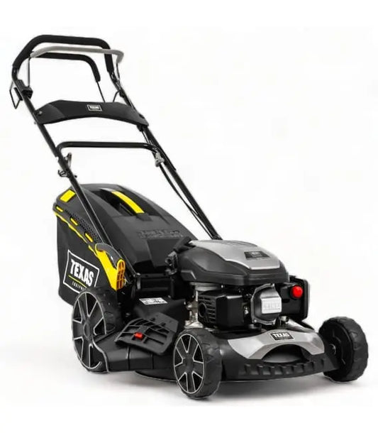 Tondeuse thermique à traction 145cc, coupe mulching 46cm, 6 hauteurs de coupe JARDINS LOISIRS