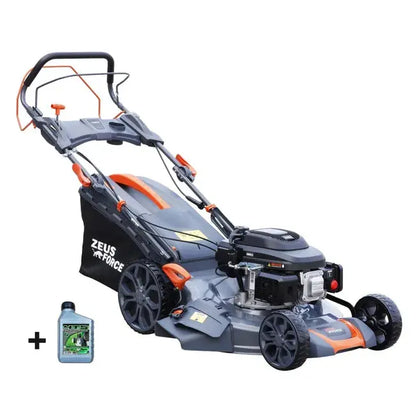 Tondeuse thermique 196 cm³ autotractée 56 cm - ZEUS FORCE JARDINS LOISIRS