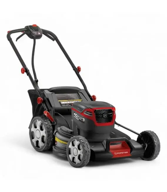 Tondeuse à gazon électrique, lame 50 cm, 41 minutes d'autonomie  - POPSTER BLM236H-S21 PACK JARDINS LOISIRS